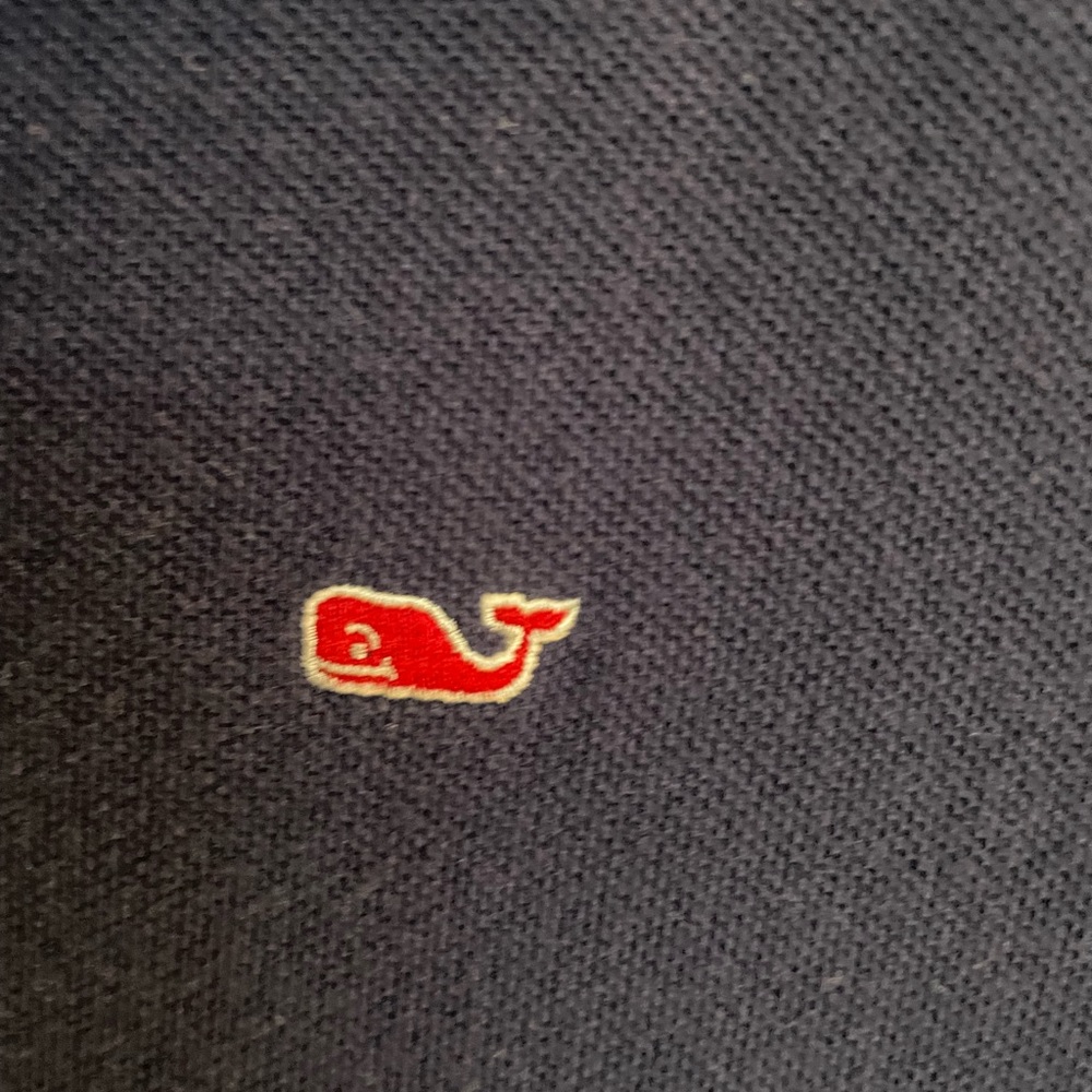 Vineyard Vines Navy Polo Shirt Women’s XL - Picture 3 of 4